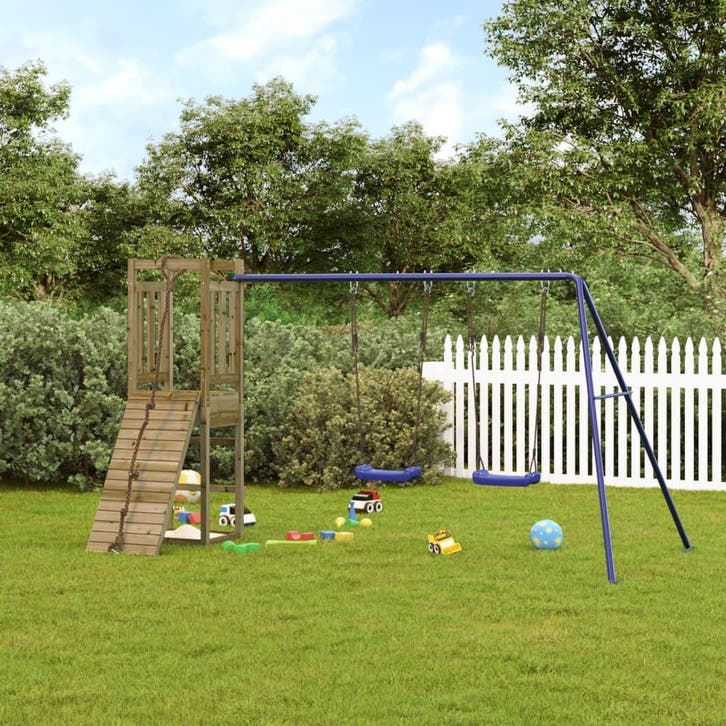 vidaXL Speelhuis geïmpregneerd grenenhout, Enfants & Bébés, Jouets | Extérieur | Aires de jeux, Envoi