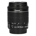 Canon EF-S 18-55mm f/3.5-5.6 IS STM met garantie, Ophalen of Verzenden, Gebruikt