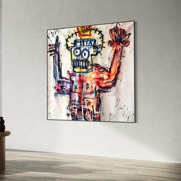 Timo Wedell - Crowded Thoughts - XXL - Basquiat Style