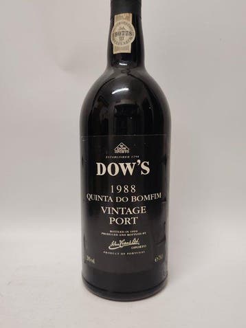 1988 Dows, Quinta do Bomfim - Vintage Port, Single Quinta -