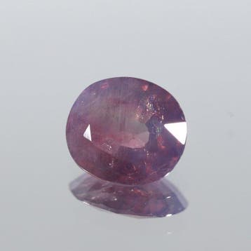 1 pcs Paars, Roze Saffier - 5.18 ct - Asian Institute of