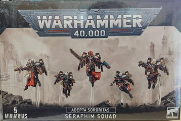Adepta Sororitas Seraphim Squad (Warhammer 40.000 Nieuw), Ophalen of Verzenden