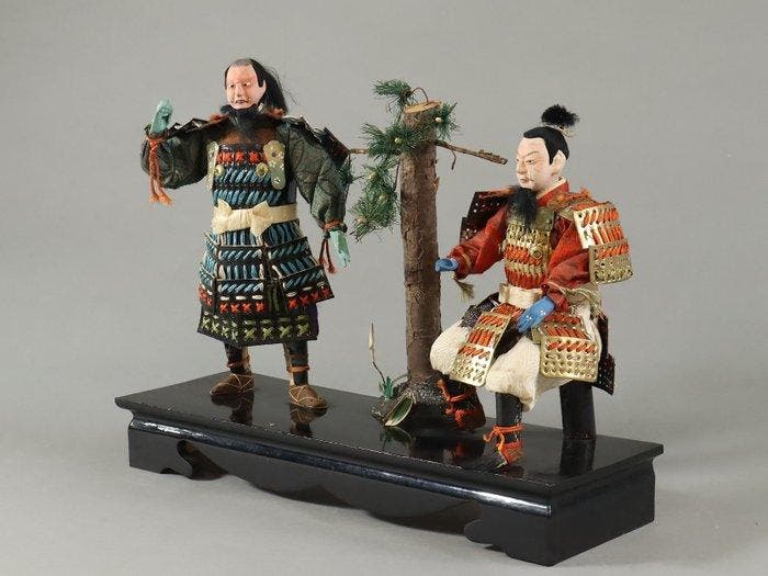Collection of 7 Vintage Japanese Dolls - Showa Era Mixed Set, Antiquités & Art, Antiquités | Autres Antiquités
