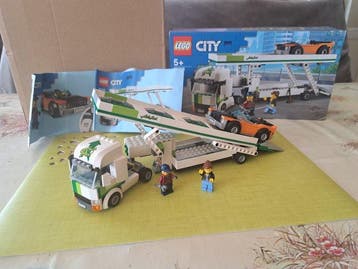 Lego Set - City - Car Transporter 60305 et station-service, Nieuw