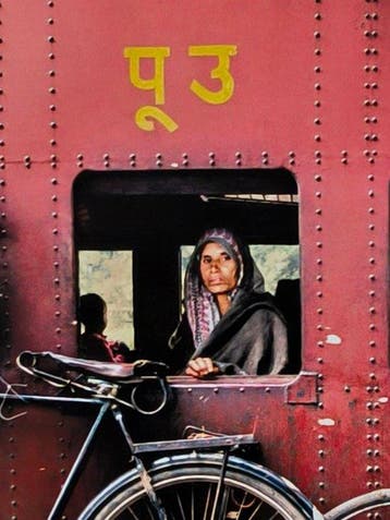 Steve McCurry (1950–) - Bicycles on a train in West Bengal.