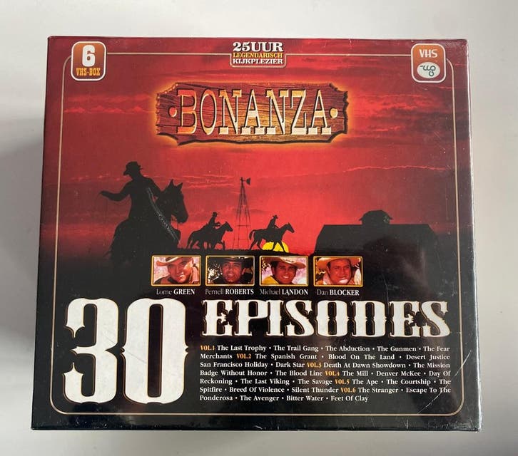 BONANZA BOXSET (PLEASE READ REMARKS) (IN SEAL) (VHS), CD & DVD, VHS | Film