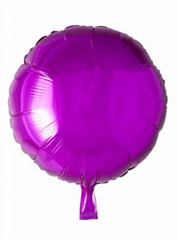 Helium Ballon Rond Fuchsia 46cm leeg, Hobby & Loisirs créatifs, Verzenden