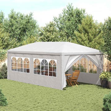 vidaXL Partytent 3x6 m wit, Verzenden, Nieuw