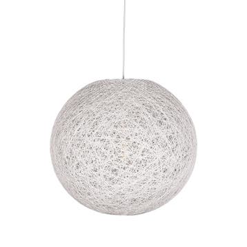 Hanglamp Twist | Wit | Vlas | L LABEL51, Verzenden, Nieuw in verpakking