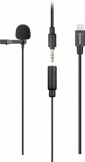 Microfoon BY-M2 voor iOS Boya Clip-on Lavalier (Elektronica), Verzenden, Nieuw