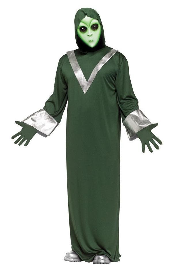 Kostuum Alien Space Pak Masker Buitenaards Wezen Halloween G, Kleding | Heren, Carnavalskleding en Feestkleding, Nieuw, Ophalen of Verzenden