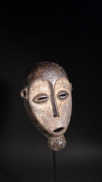 Houten masker - Lega - DR Congo (Zonder minimumprijs)