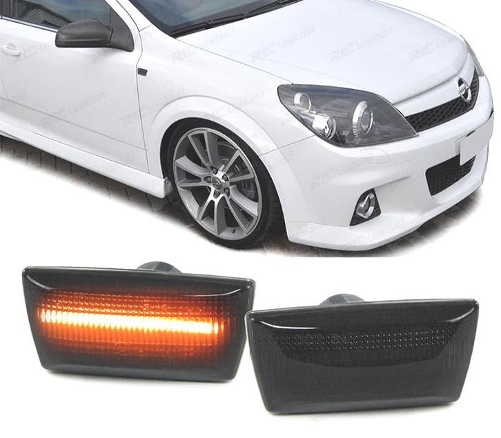 CLIGNOTANTS LED DINAMIQUES FUMÉS OPEL ASTRA H INSIGNIA ZAFIR, Autos : Pièces & Accessoires, Éclairage, Envoi
