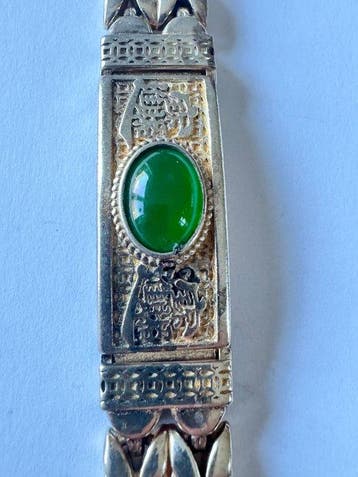 Sans prix de réserve - Bracelet Bracelet en argent, joliment, Handtassen en Accessoires, Antieke sieraden