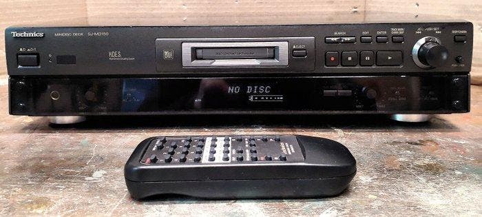 ② Technics - SJ-MD150 Minidisc deck — Radio's — 2dehands