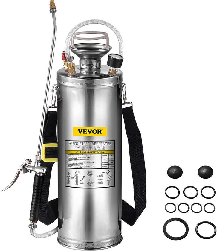 Drukspuit 10L RVS | Retour deal | Ideaal voor tuin & rein..., Jardin & Terrasse, Jardin & Terrasse Autre, Envoi