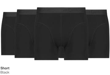 2dekans | M Black Iris 2-pack Basic men bamboo shorts Ten, Kleding | Dames, Ophalen of Verzenden