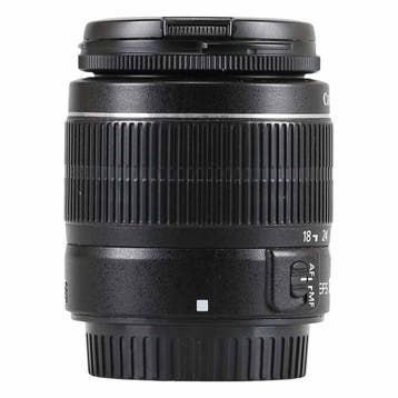 Canon EF-S 18-55mm f/3.5-5.6 III met garantie, Ophalen of Verzenden, Gebruikt