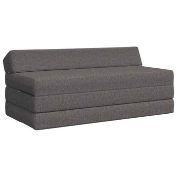 vidaXL Vouwbare Sofa Bed Lichtgrijs 120 x 60 x 49 cm Stof, Verzenden, Nieuw