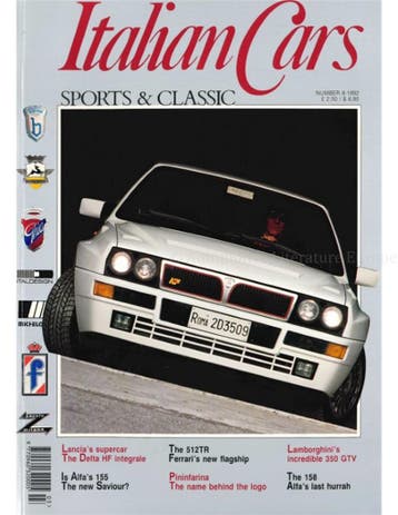 1992 ITALIAN CARS SPORTS & CLASSIC MAGAZINE ENGELS 08, Ophalen of Verzenden, Nieuw