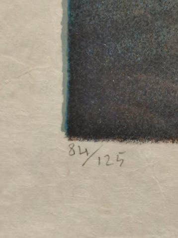 Louis Toffoli (1907-1999) - Le Lithographe (La Presse à, Antiek en Kunst