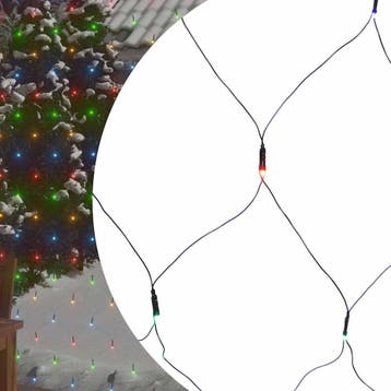 vidaXL Kerstnetverlichting 306 LEDs binnen/buiten 3x3 m, Verzenden, Nieuw