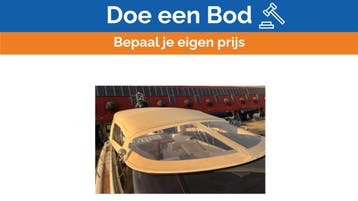 Bieden: Riva Rivale 56 bimini closure with windows - Durabl, Ophalen of Verzenden