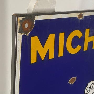 Michelin - Reclamebord - 45x38x1cm - Gemaakt van dik
