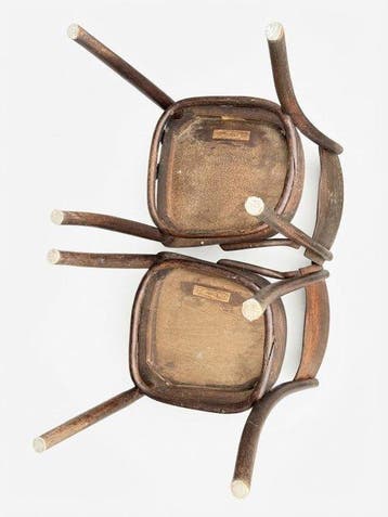 Thonet - Stoel (2) - Nr. 14 Stoel - Hout
