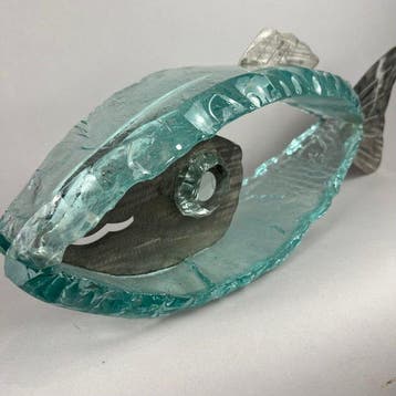 Andrzej Rafalski - Glass Fish- hand nade
