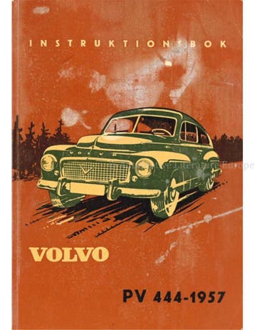 1957 VOLVO PV 444 INSTRUCTIEBOEKJE ZWEEDS