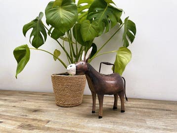 Figuur - Decoratieve gieter - Donkey - IJzer
