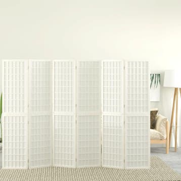 vidaXL Kamerscherm inklapbaar 6 panelen Japanse stijl, Verzenden