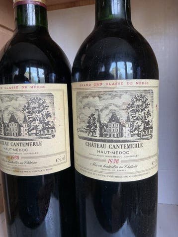1988 Château Cantemerle - Haut-Médoc 5ème Grand Cru Classé -, Nieuw
