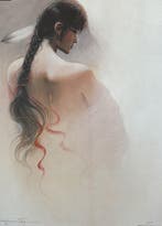 Attaches cheveux à plumes - Ozz Franca (1928 - 1991) -
