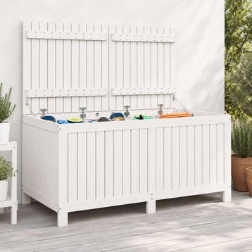 vidaXL Tuinopslagdoos 359 L Massief grenenhout 146,5 x 68 x, Verzenden
