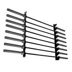 Toorx Fitness Wall Barbell Rack - Voor 8 halterstangen, Verzenden