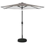 vidaXL Tuinscherm met LED Lichten 270 x 270 cm Polyester, Tuin en Terras, Parasols, Verzenden, Nieuw