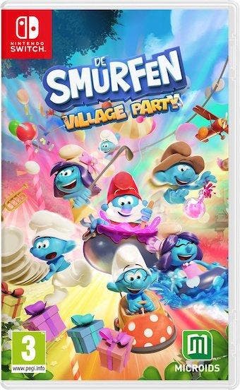 De Smurfen Village Party (Nieuw) (Switch Games), Games en Spelcomputers, Games | Nintendo Switch, Nieuw, Ophalen of Verzenden