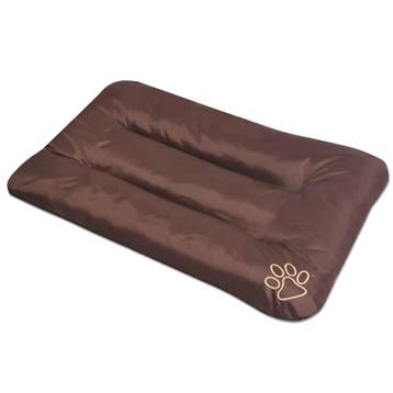 vidaXL Hondenmatras maat L bruin, Verzenden