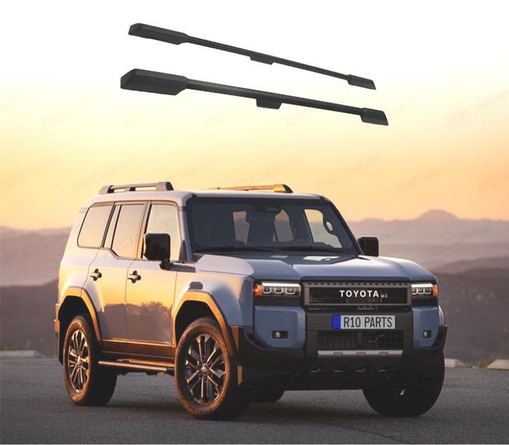 BARRES DE TOIT TOYOTA LAND CRUISER LC250 24- NOIR, Autos : Pièces & Accessoires, Carrosserie & Tôlerie, Envoi