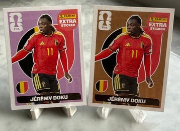 2026 Panini USA 2026 World Cup LUIS DIAZ, JÉRÉMY DOKU 4x