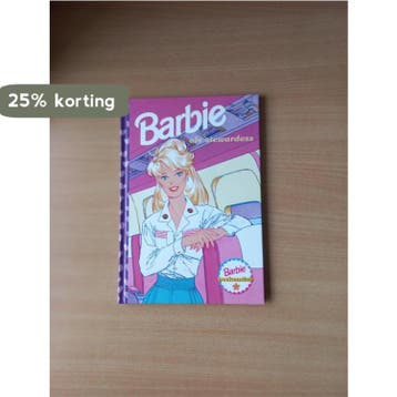 Barbie als stewardess 9789054288800, Verzenden, Zo goed als nieuw