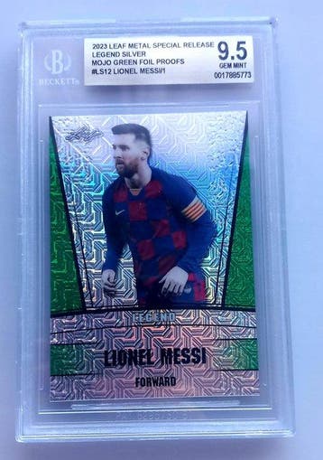 2023 Leaf Exclusive Legends Lionel Messi Special Release 1/1, Nieuw