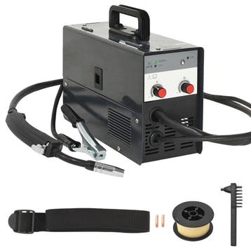 vidaXL Lasapparaat Flux Core MIG 120A gasloos, Doe-het-zelf en Bouw, Verzenden, Nieuw