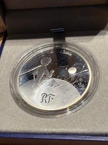 France. 10 Euro 2015 Dee kleine Prinz - Silber PP mit CoA