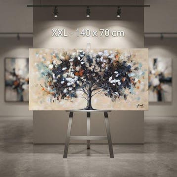 Monika Spiewak - Tree - Oil Painting Stretched On The Frame