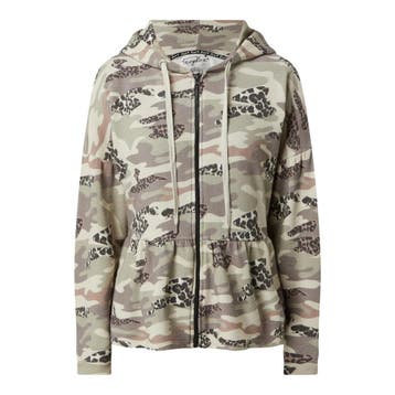 Frogbox • camouflage hoodie • S, Verzenden