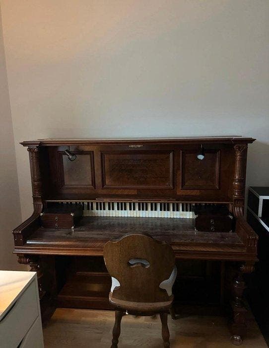 Bureau plat - Bois, Antiek en Kunst, Antiek | Overige Antiek