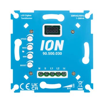 LED ZIGBEE TASTDIMMER | 0.3-200 WATT | ION INDUSTRIES, Verzenden, Nieuw